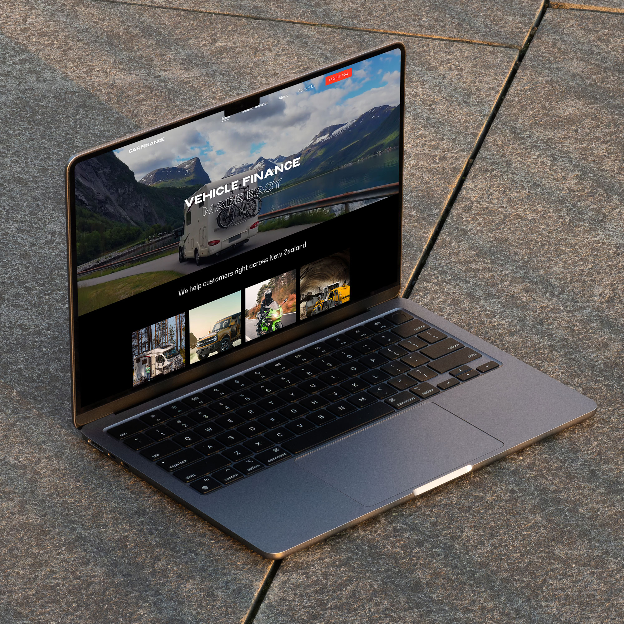 Car Finance Website redesign project