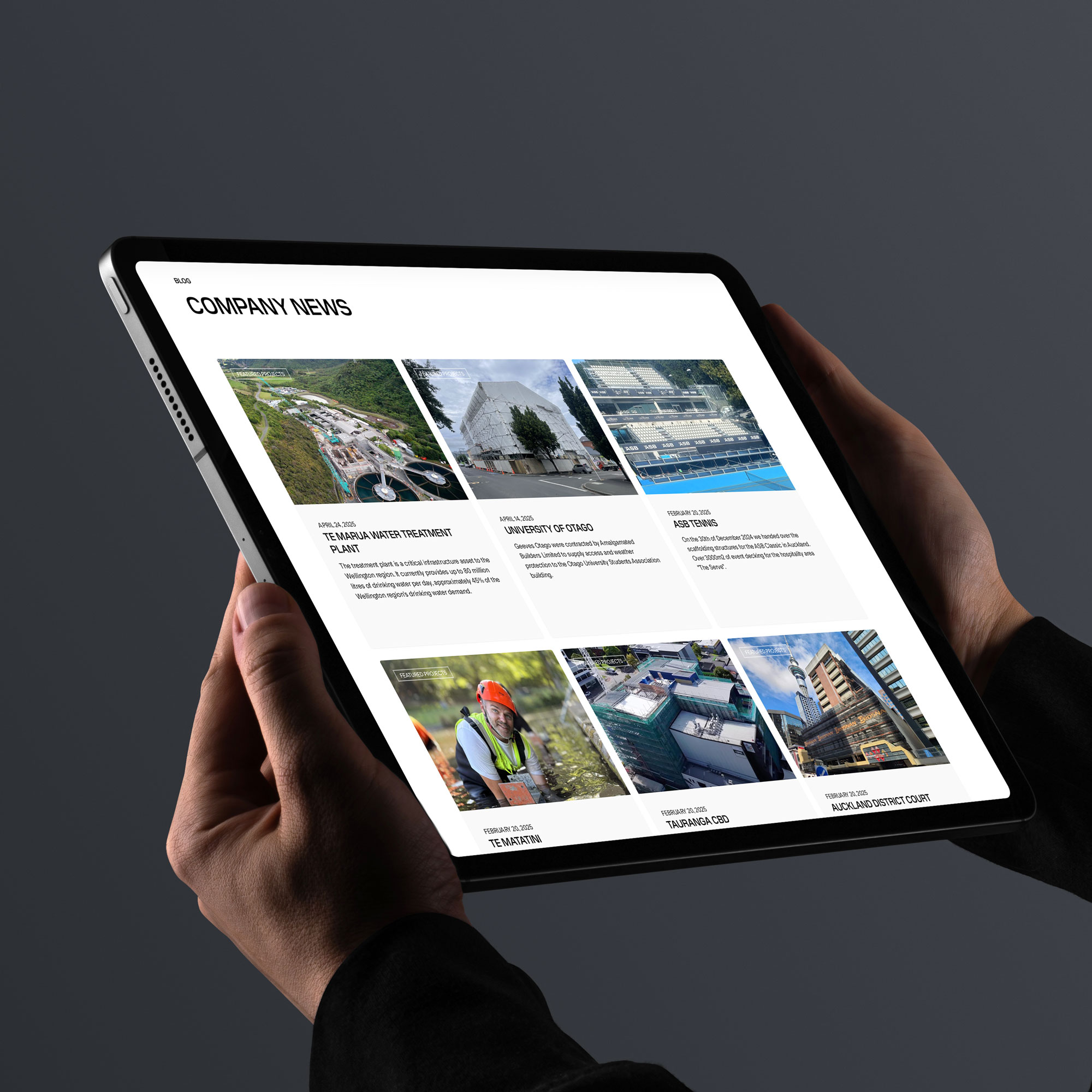 Modern SEO-friendly WordPress website for Geeves New Zealand