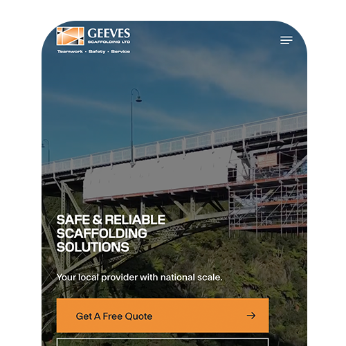 Geeves Scaffolding Wellington and Dunedin SEO Results
