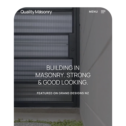 Quality Masonry SEO Results Auckland