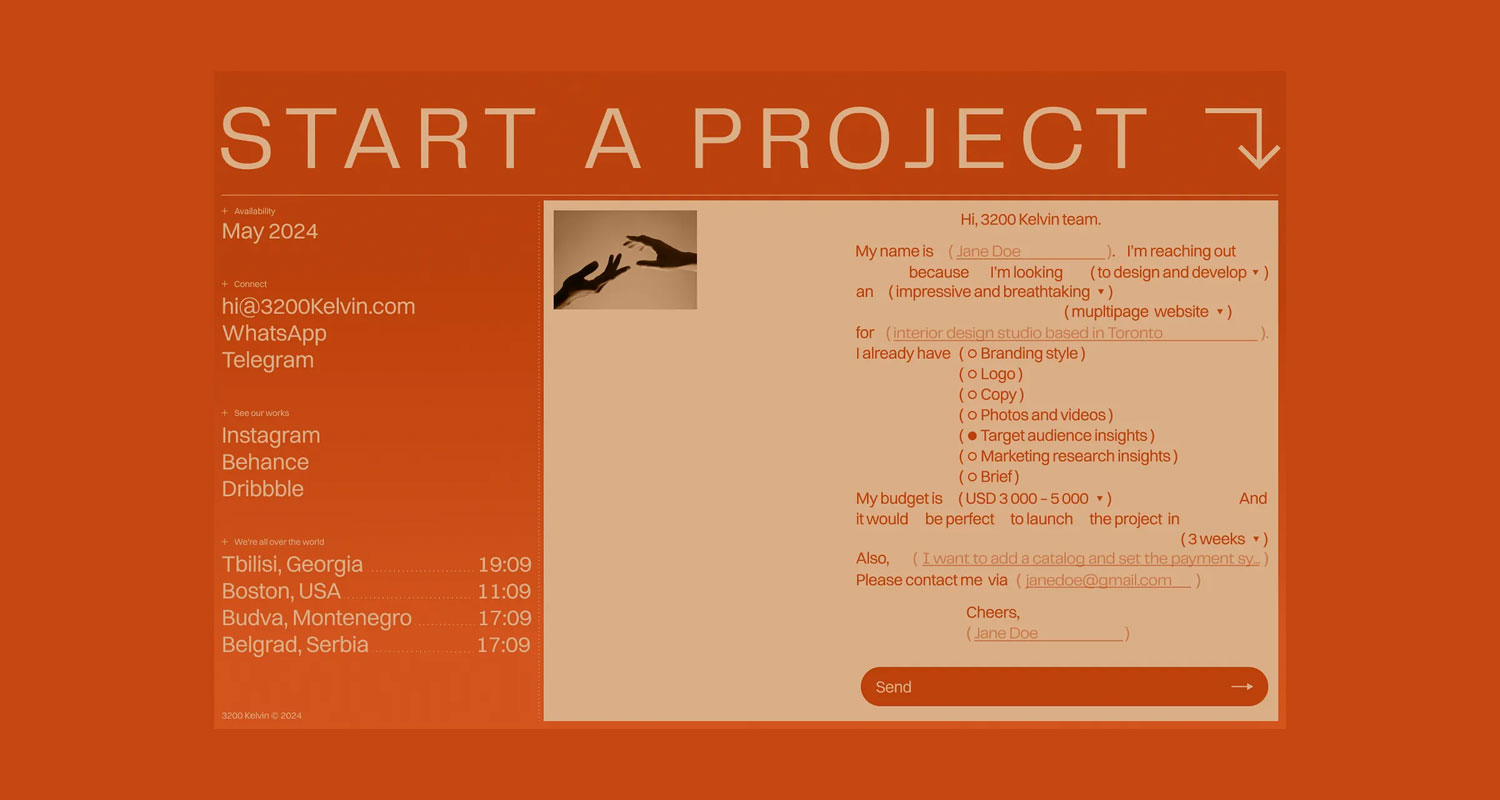 Website text with poor contrast making it hard to read